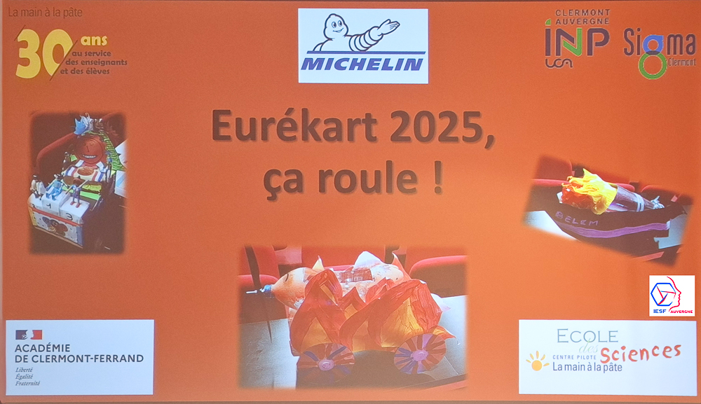 IESF Auvergne au jury d'EUREKART 2025