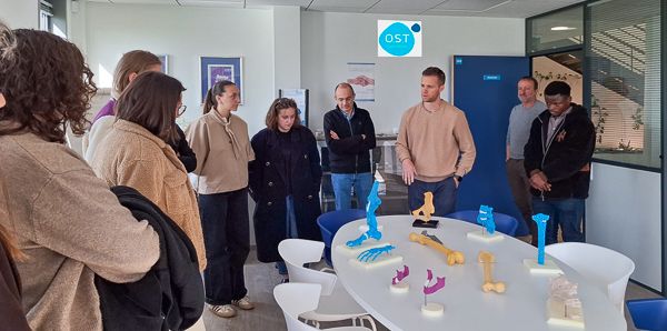 IESF accompagne des doctorants chez O.S.T. D�veloppement � Saint-Beauzire � Puy de D�me